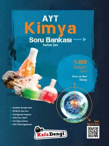 Kafa Dengi Yayınları AYT Kimya Orta ve İleri Düzey Soru Bankası