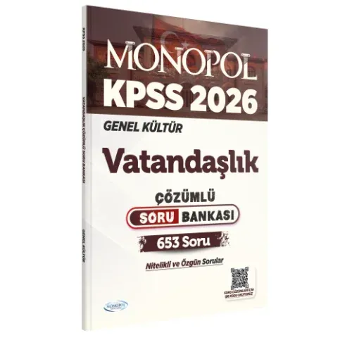 KPSS Vatandaşlık Çözümlü Soru Bankası