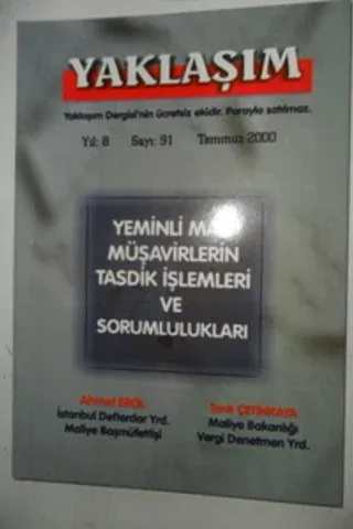 Yaklaşım Aylık Dergi 2000 / 91