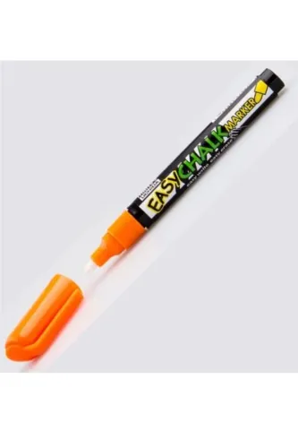 MARVY 470 SIVI TEBEŞİR KALEMİ FOSFORLU ORANGE