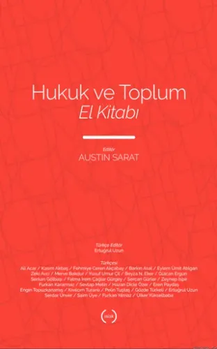 Hukuk ve Toplum El Kitabı