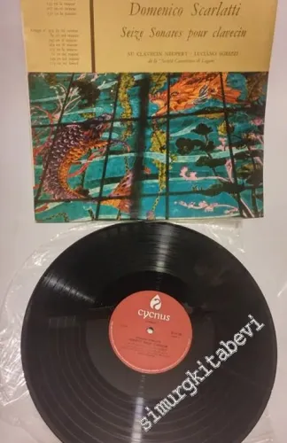 33 LP PLAK VINYL: Domenico Scarlatti - Luciano Sgrizzi - Seize Sonates Pour Clavecin -