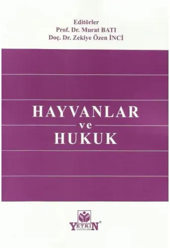 Hayvanlar ve Hukuk