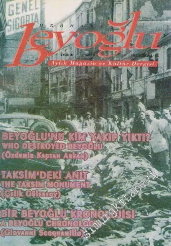 Merhaba Beyoğlu Aylık Magazin ve Kültür Dergisi  - Sayı: 9      Eylül