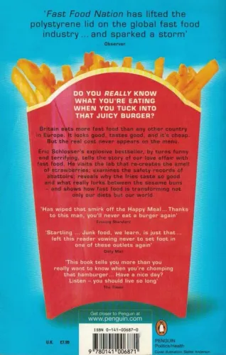 Fast Food Nation Eric Schlosser Penguin Books %65 indirimli