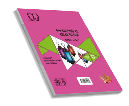 VİP 5.SINIF DİN K.AHLAK B.KUTU TEST (8 Öğrencilik)