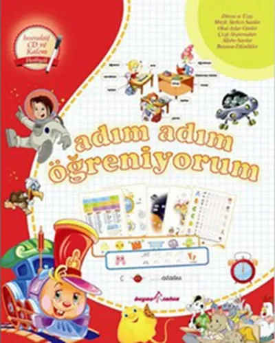 Adım Adım Öğreniyorum (5-6 Yaş); CD-ROM + Kalem