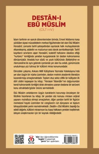 Destân-ı Ebû Müslim (Cilt I-IV) Sibel Özil Erdağı Destân-ı Ebû Müslim (Cilt I-IV) Sibel Özil Erdağı