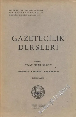 Gazetecilik Dersleri -        1967