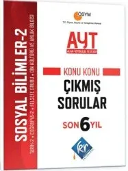 KR AKADEMİ AYT SOSYAL BİLİMLER-2 SON 6 YIL KONU KONU ÇIKMIŞ SORULAR