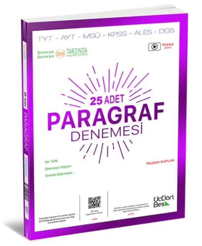 25 Adet Paragraf Denemesi