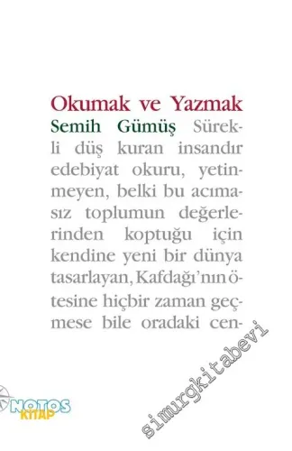 Okumak ve Yazmak - 2014