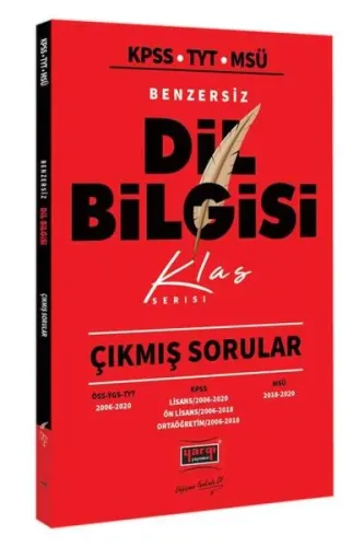 KPSS-TYT-MSÜ Benzersiz Dil Bilgisi Çıkmış Sorular