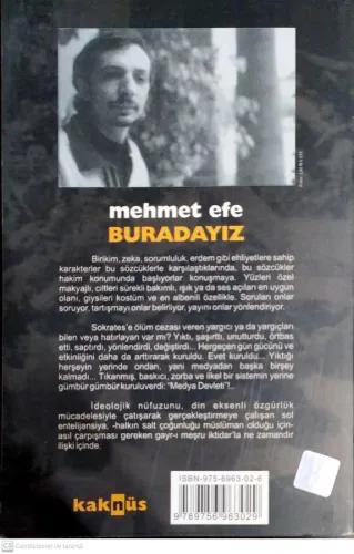 Buradayız Mehmet Efe Kaknüs Yayınları