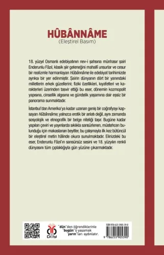 Hûbânnâme (Eleştirel Basım) Enderunlu Fâzıl Hûbânnâme (Eleştirel Basım) Enderunlu Fâzıl