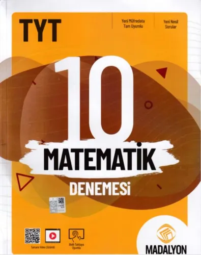 Madalyon Yayınları TYT Matematik 10 Denemesi