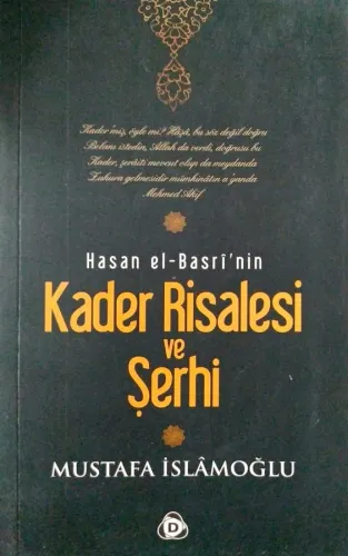 Hasan el-Basri'nin Kader Risalesi ve Şehri