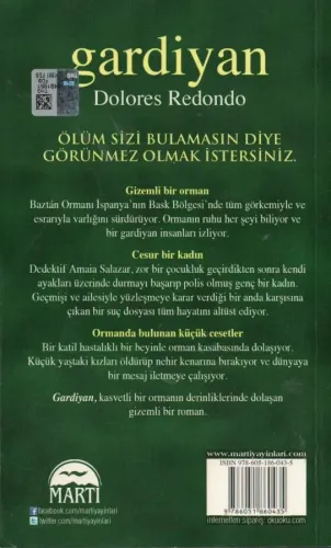 Gardiyan Dolores Redondo Martı Yayınevi %68 indirimli