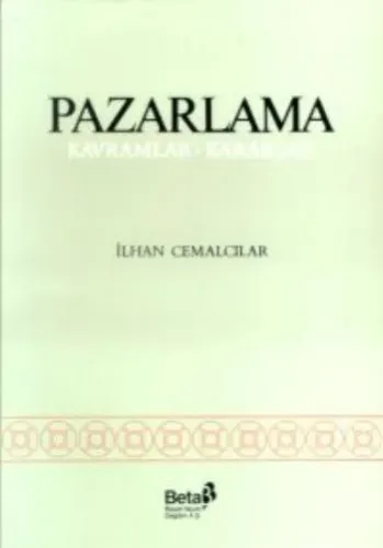 Pazarlama (Kavramlar-Kararlar)