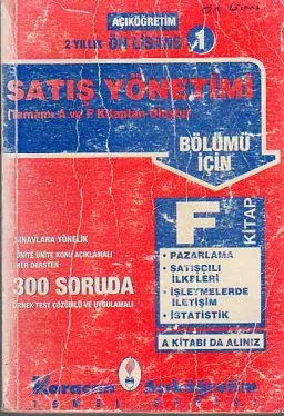 1. Sınıf Satış Yönetimi
