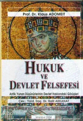 Hukuk ve Devlet Felsefesi