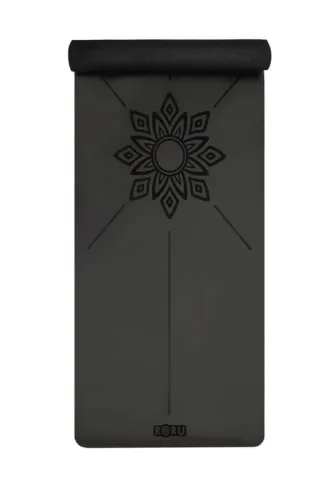 Sun Series Kaydırmaz 5mm Yoga Matı - Siyah