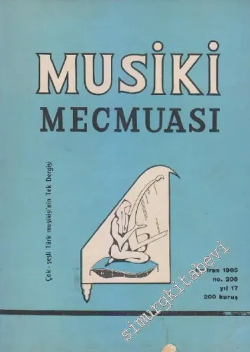 Musiki Mecmuası - Sayı: 208    17  Haziran