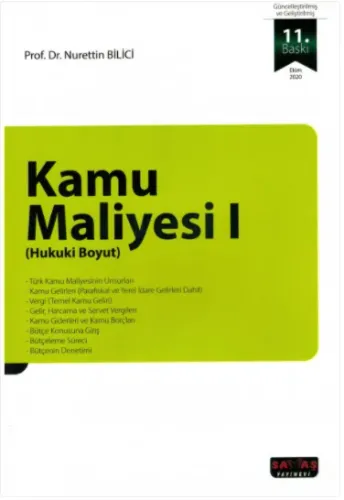 Kamu Maliyesi 1 ( Hukuki Boyut )