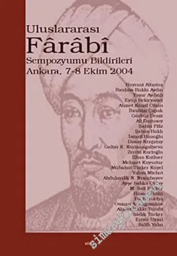 Uluslararası Farabi Sempozyumu Bildirileri -        2005