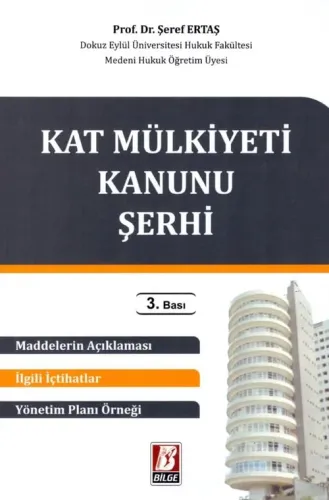 Kat Mülkiyeti Kanunu Şerhi