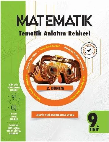 EKSEN 9. SINIF TEMATİK ANLATIM REHBERİ / MATEMATİK 2.KİTAP