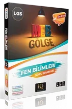 IQ YAYINLARI LGS MEB GÖLGE FEN B. SORU BANKASI
