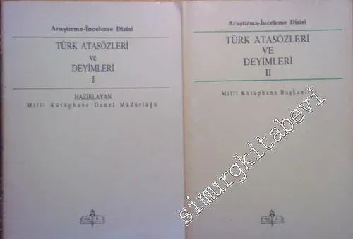 Türk Atasözleri ve Deyimleri 2 Cilt TAKIM -