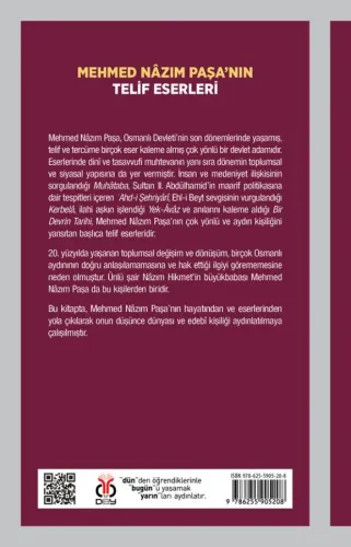 Mehmed Nâzım Paşa’nın Telif Eserleri Ayşe Sağlam