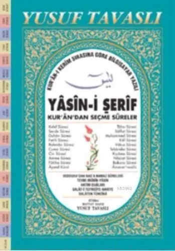 Yasin-i Şerif - Kur'an'dan Seçme Sureler (Ciltli - Cami Boy) (CB02)