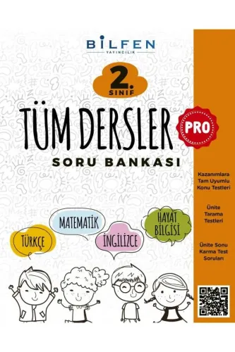 BİLFEN 2.Sınıf PRO TÜM DERSLER Soru Bankası