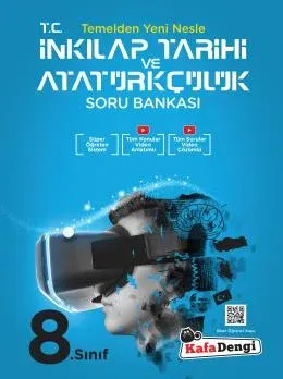 8.Sınıf T.C. İnkılap Tarihi ve Atatürkçülük Süper Öğreten Soru Bankası (Tümü Video Çözümlü)