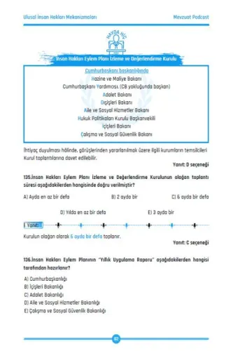 İnsan Hakları Hukuku Çözümlü Soru Bankası