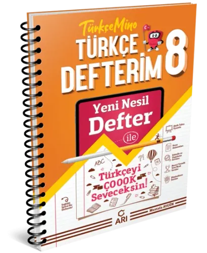 Arı 8. Sınıf Türkçe Defterim Türkçemino