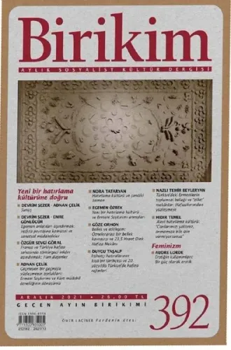 Birikim Dergisi Sayı 392