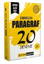 KPSS-ALES-DGS Ezberbozan Paragraf 20 Deneme