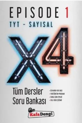 Kafadengi TYT Sayısal Tüm Dersler Soru Bankası X4 Episode 1-YENİ Kafad