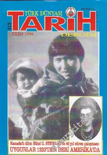 Türk Dünyası Tarih Kültür Dergisi - Sayı: 118      Ekim