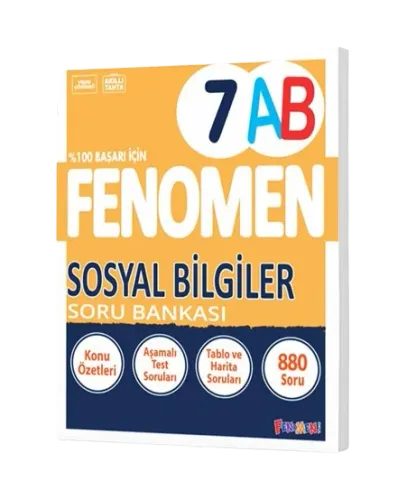 7 FENOMEN SOSYAL BİLGİLER (A-B) SORU BANKASI