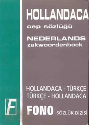 Hollandaca Cep Sözlüğü; Hollandaca-Türkçe Türkçe-Hollandaca