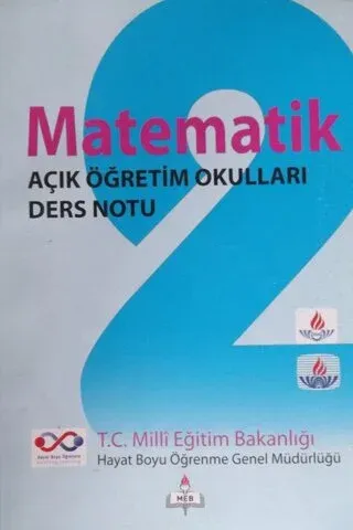Matematik Açık Öğretim Okulları Ders Notu 2