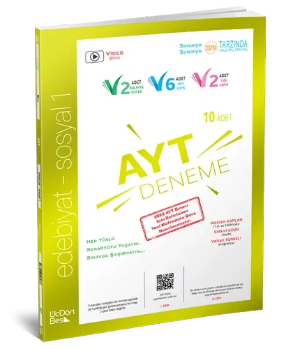 AYT 10'lu Edebiyat – Sosyal 1 Deneme
