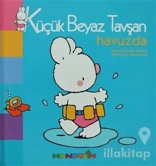 Küçük Beyaz Tavşan Havuzda