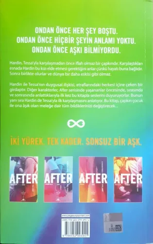 After Serisi 1-2-3-4-5(5 Cilt Takım) Anna Todd Pegasus Yayıncılık