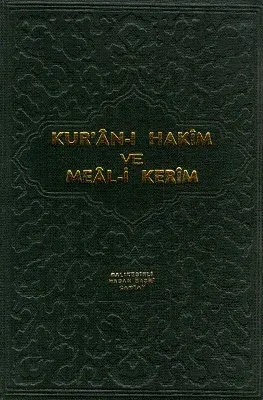 Kur'an-ı Hakim ve Meal-i Kerim 3 Cilt Takım